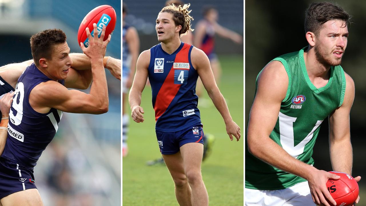 Josh Deluca, Sam Lowson and Kyle Dunkley loom as early picks in Monday's AFL mid-season draft.