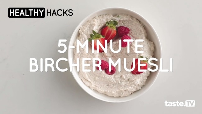 5-minute bircher muesli