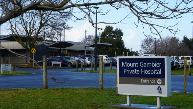 Mount Gambier Private Hospital has been placed in voluntary administration. Picture: Jessica Ball