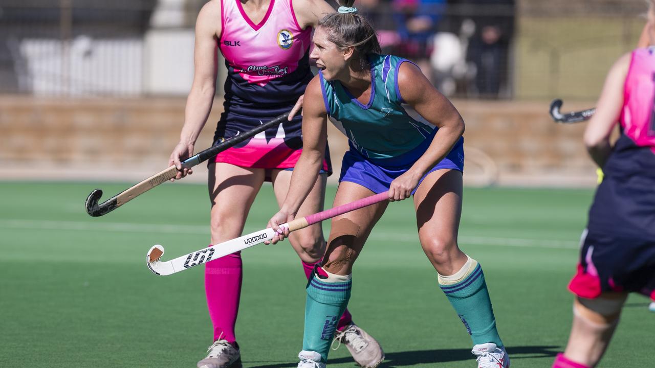 Lisa Eglington of Tweed 1 against Toowoomba 1. Picture: Kevin Farmer