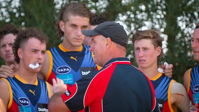 Parkdale coach Owen Lalor credited seniors skipper Jack Edwards and vice-captains Charlie Yee and Jack Vorbach for the club’s resurgence. Picture: Supplied