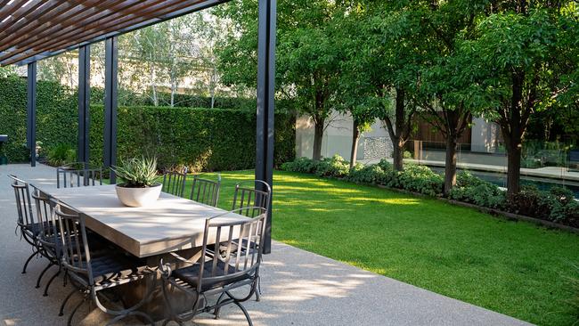 You could just sit and marvel at this garden all day. Picture: Williams Real Estate.