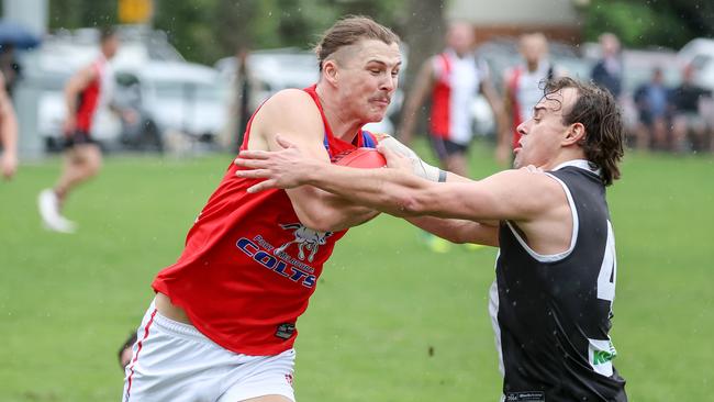 Port Melbourne Colts Max Mitchell-Russell.Picture: George Sal