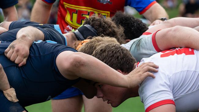 GPS rugby action from round 4's IGS and BGS clash