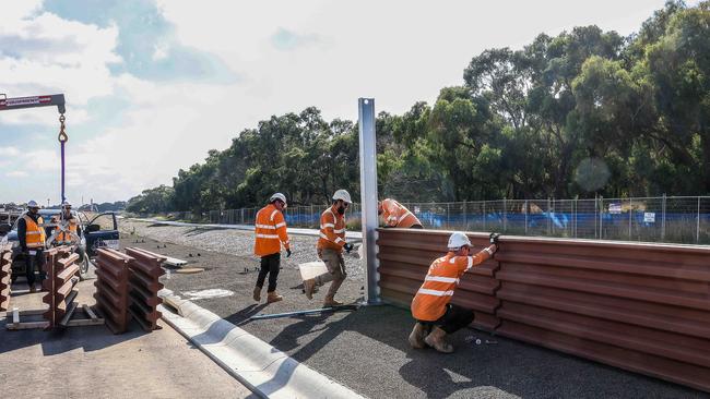 The budget for the Mordialloc Freeway has blown out massively. Picture: Ian Currie