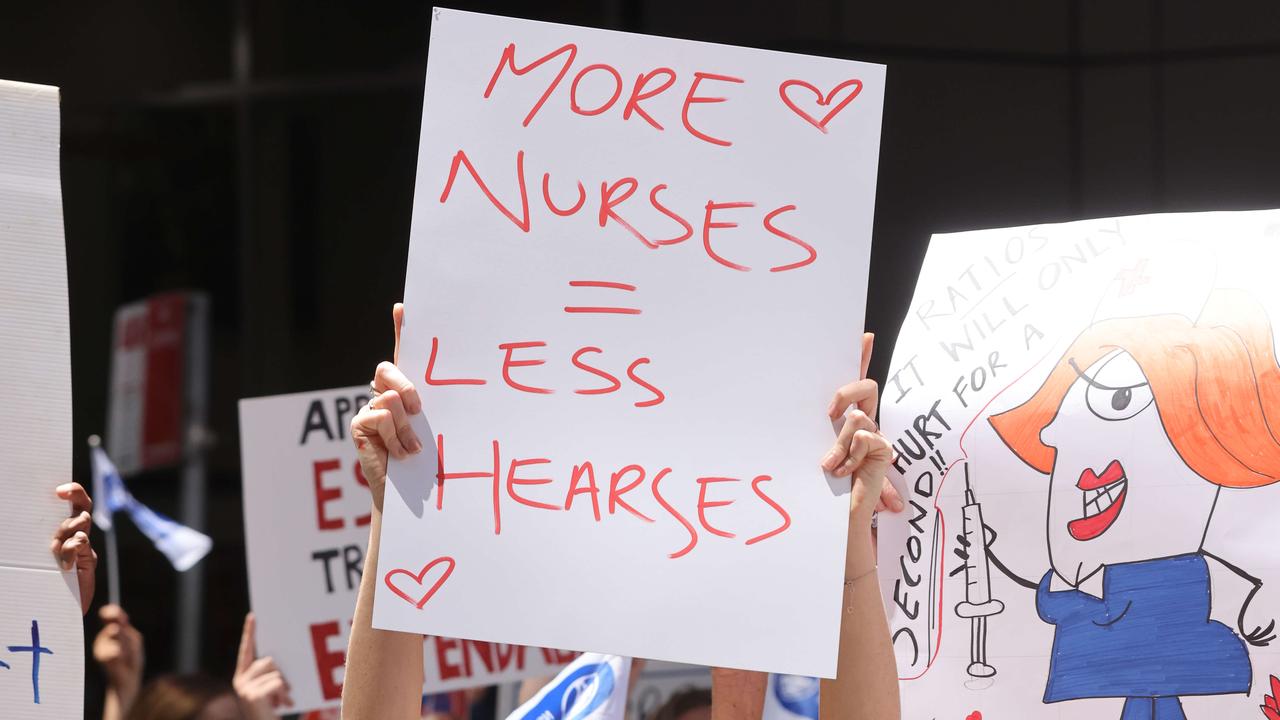 Nsw Strike Nurses And Midwives Walk Off Job For 24 Hours Au