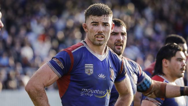 Max Douglas in the local derby against Warringah. Pic: Karen Watson.