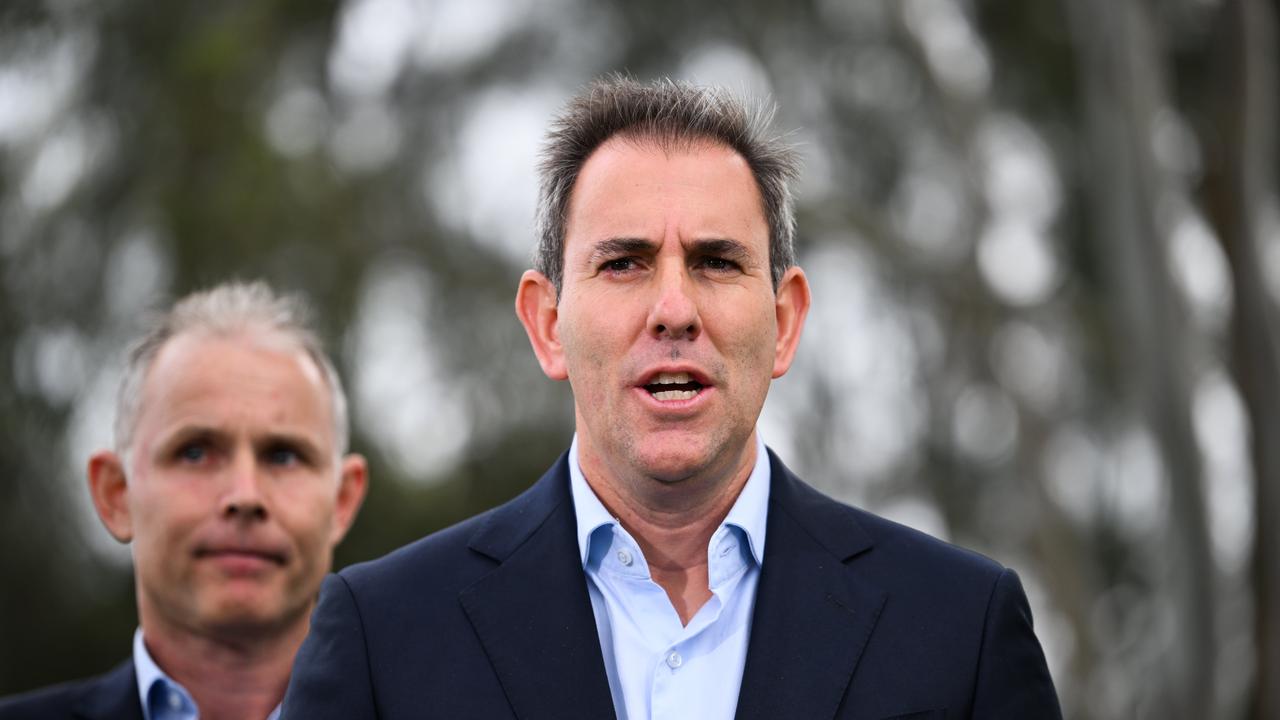 Jim Chalmers has taken aim at critics of his $3m superannuation tax change. Picture: Dan Peled / NewsWire