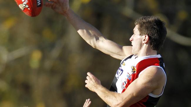 Matt Dussin has played his entire career with Myrtleford.