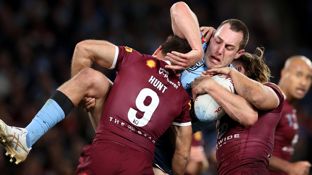 The Blues need to win Game II to keep the Origin series alive. Picture: Cameron Spencer/Getty Images