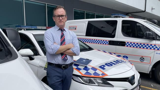 Cairns Child Protection and Investigation Unit (CPIU) OIC Detective Senior Sergeant Michael Gooiker is leading Operation Uniform Kalahari. Picture: Alison Paterson