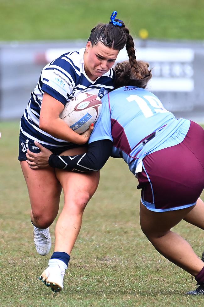 Premier women club rugby between Brothers and Norths Saturday May 25, 2024. Picture, John Gass