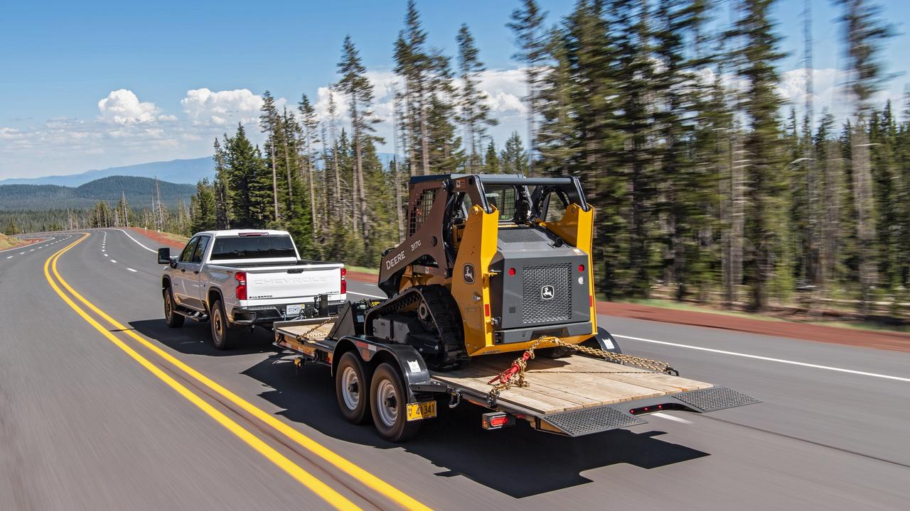 The Chevrolet Silverado is built for heavy-duty towing.