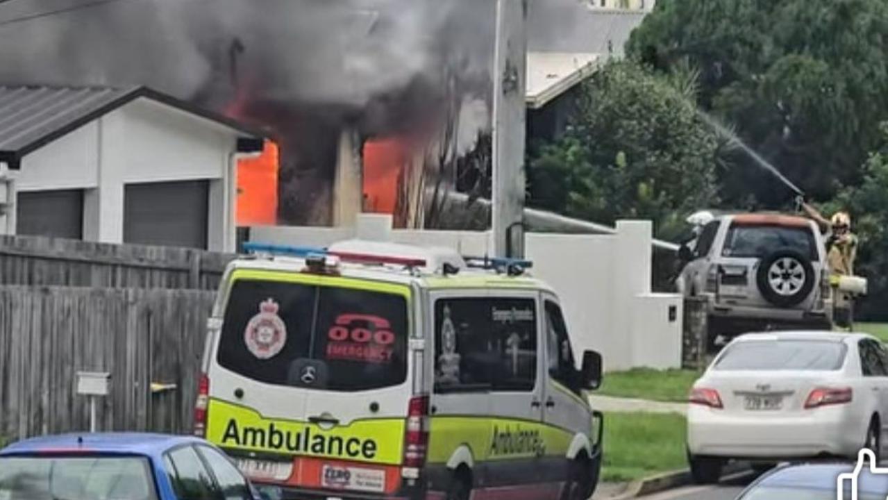 Neighbour’s panicked call as home bursts into flames