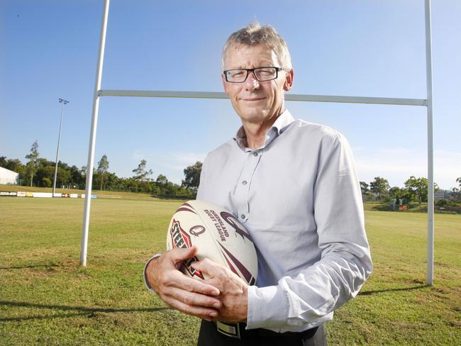 Incoming Queensland Rugby League chairman Brian Canavan has opened up on rugby league’s war with the AFL, expansion, a revival of the National Youth Competition, and more. Picture: Sarah Harvey