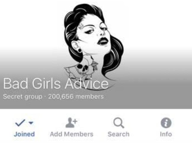 Bad Girls Advice has more than 200,000 members.