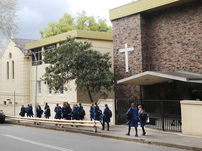 Loreto Kirribilli received a $1m donation from a former student. Picture: Richard Dobson