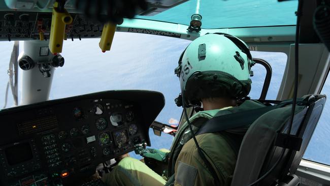 French Airforce fly media back to RAAF Darwin as part of Operation Kakadu. Picture: (A)manda Parkinson
