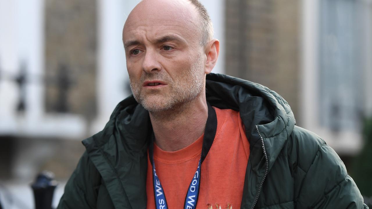 Under fire aide Dominic Cummings arrives home on May 24. Picture: Peter Summers/Getty Images