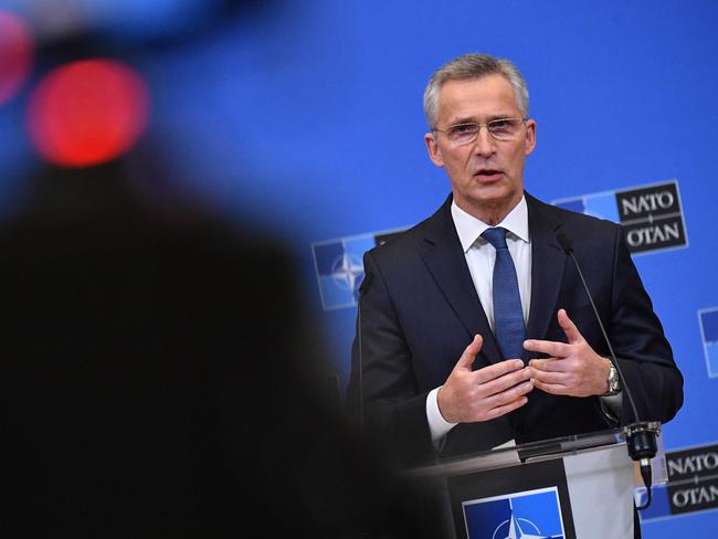 NATO Secretary-general Jens Stoltenberg. Picture: AFP