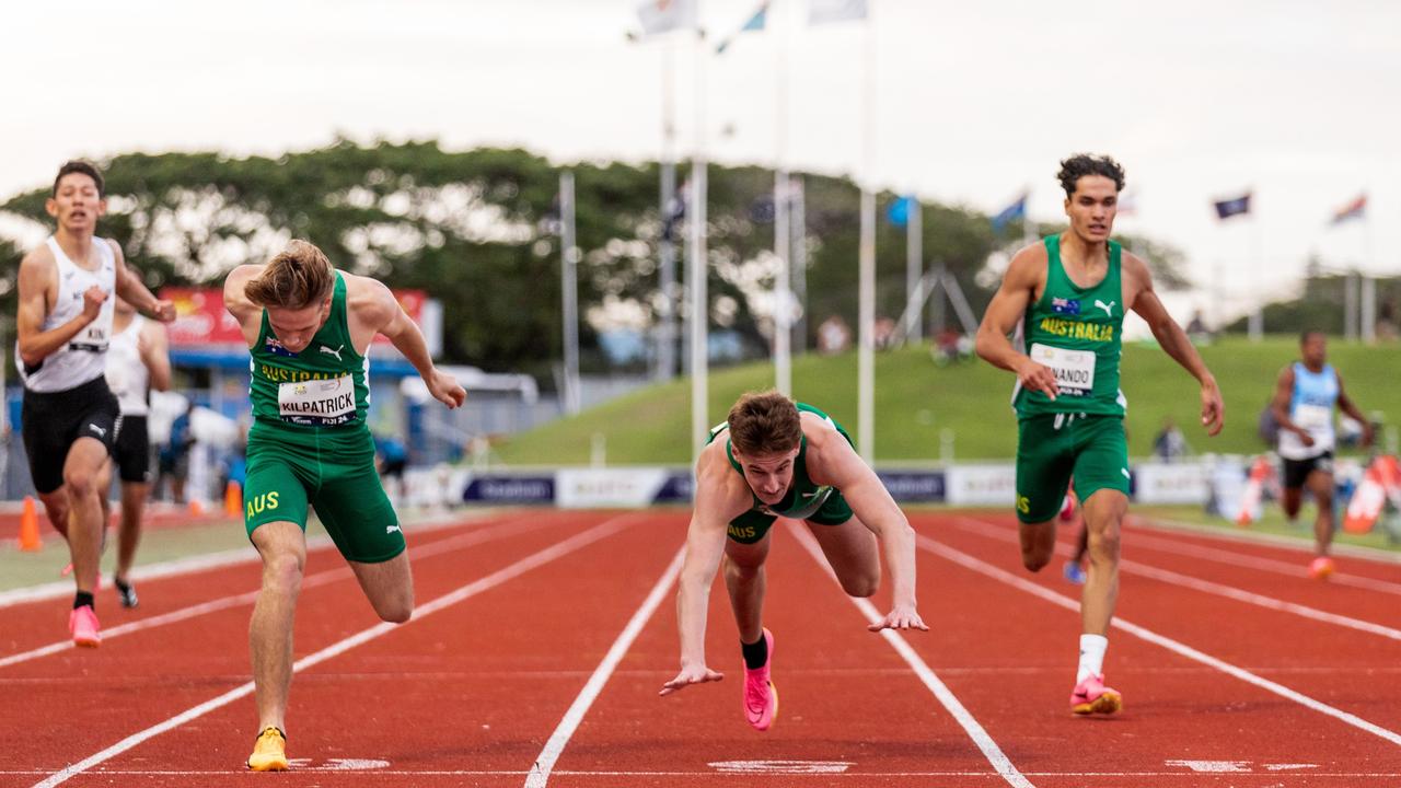 Geelong’s Caleb Kilpatrick wins under-18 400m gold at 2024 Oceania ...