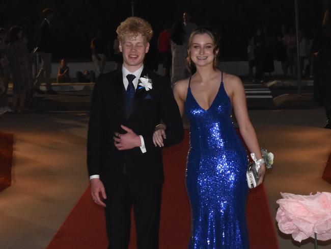 Amity Willett and Guthrie Douglas at Assumption College Warwick formal