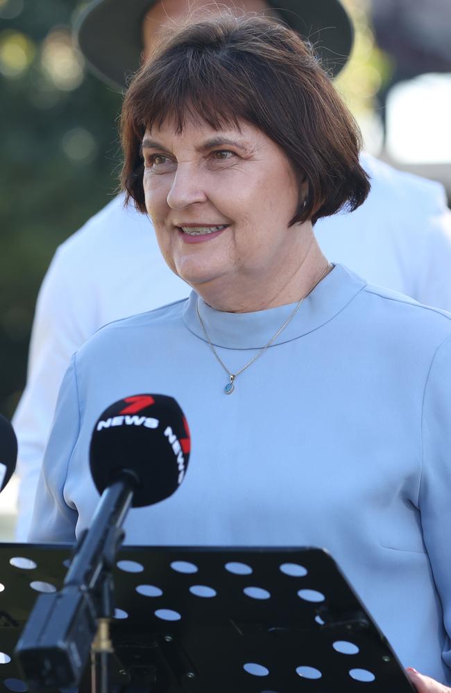 Mackay MP Julieanne Gilbert at Racecourse Mill on Wednesday, August 16, 2023, to talk about two industrial sites in Mackay being declared a State Development Area. Picture: Contributed