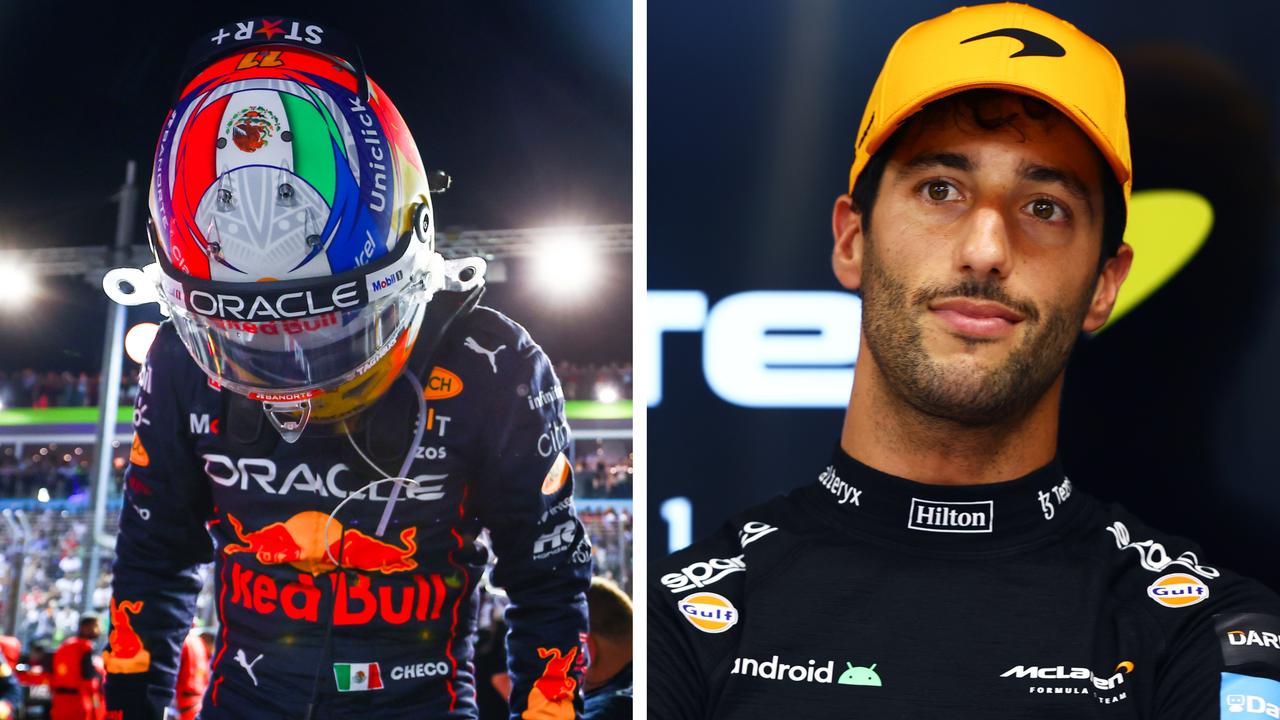 SIX drivers fail to finish in F1 chaos as Perez wins, Ricciardo ends ...