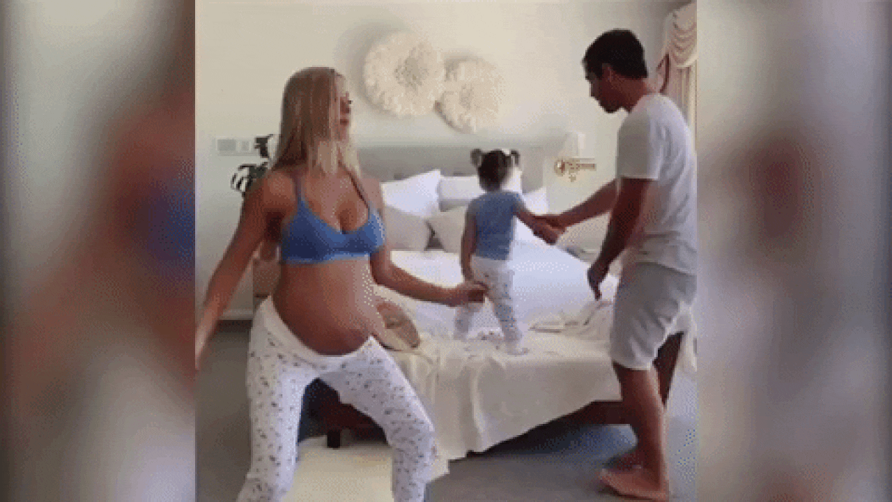 Insta-model Hannah Polites: viral video of 'baby mama dance' | The Courier  Mail