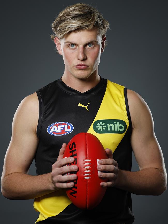 Smillie was the second of Richmond’s six first-round selections. Picture: Daniel Pockett/Getty Images