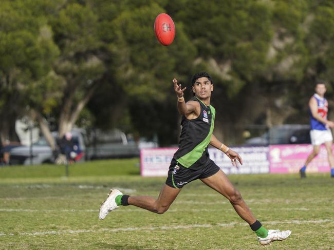 Josiah Kyle played his best game for Doveton. Picture: Valeriu Campan