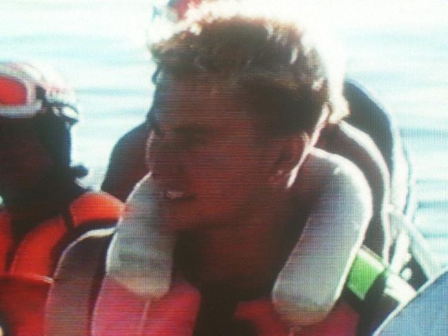 A photo of Jason Burton at a water skiing event.