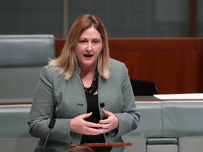 Rebekha Sharkie claims the NDIS watchdog did not investigate the alleged rape of an intellectually disabled South Australian by “one or more” case workers for four months have been aired in parliament. Picture Kym Smith