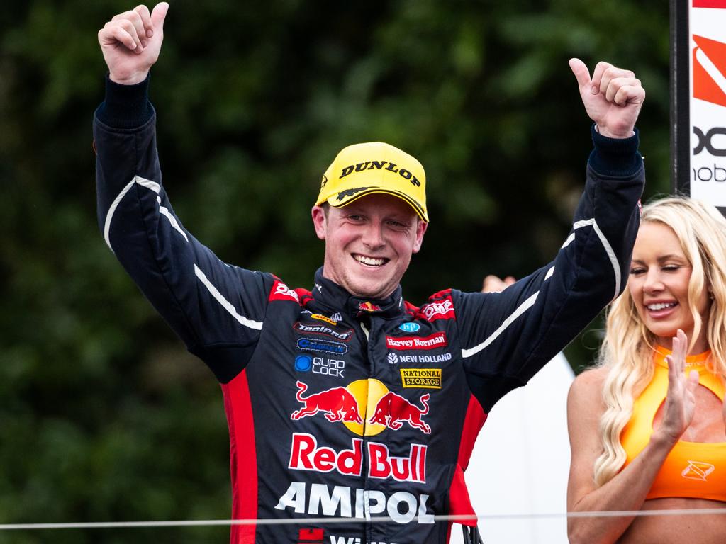 Will Brown holds an 180-point lead in the Supercars championship heading into the final round in Adelaide. Picture: Daniel Kalisz/Getty Images