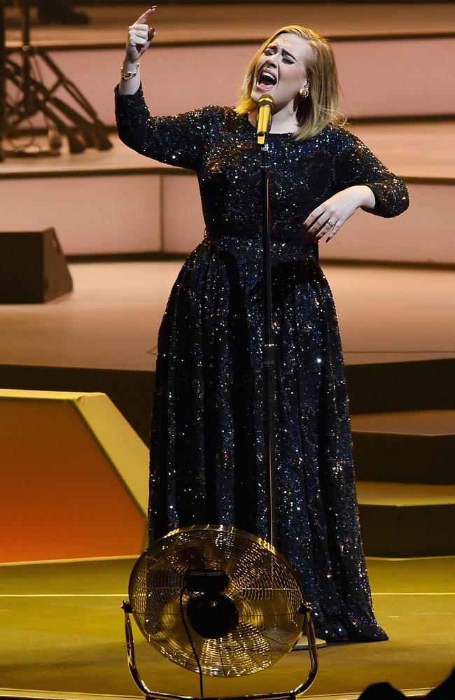 Singer Adele will kick off her Australian tour in Perth. Picture: Kevin Winter/Getty Images for BT PR
