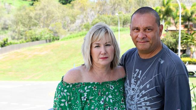 TOUGH TIMES: Cara and Peter Bartlett's are devastated after thieves stole their car from their Lammermoor home on Saturday afternoon.