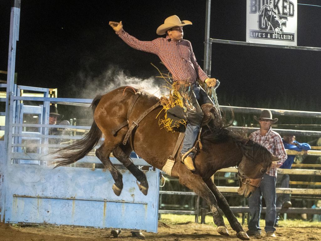 Jack Finger at Gargett Rodeo Saturday 3 June 2023 Picture: Michaela Harlow