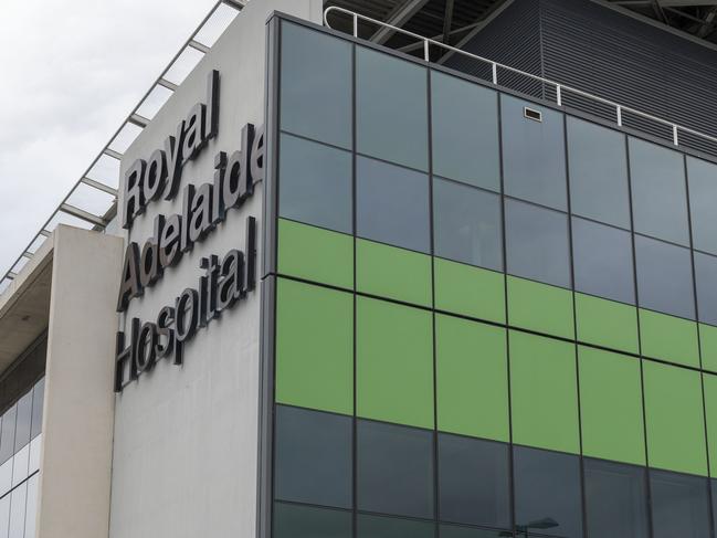 ADELAIDE, AUSTRALIA - NewsWire Photos August 10, 2022: An ambulance at the Royal Adelaide Hospital. Picture: NCA NewsWire