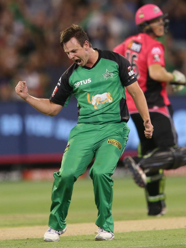 Melbourne Stars all-rounder Evan Gulbis Picture: AAP Image/David Crosling