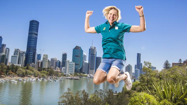 'Madame Butterfly' Susie O'Neill is supporting the Brisbane 2032 Olympic bid. Picture: Nigel Hallett