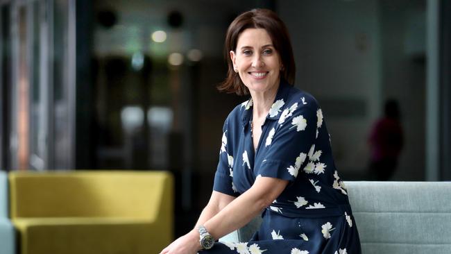 Virginia Trioli is presenting a new TV show called Creative Types. Picture: David Geraghty