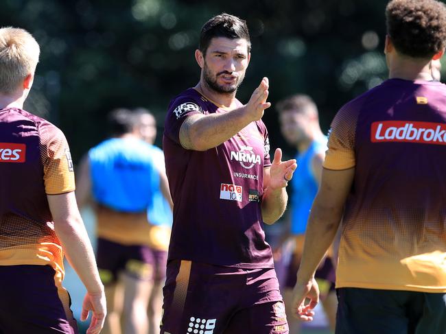 Matt Gillett leaves a big hole at the Broncos. Picture: Adam Head