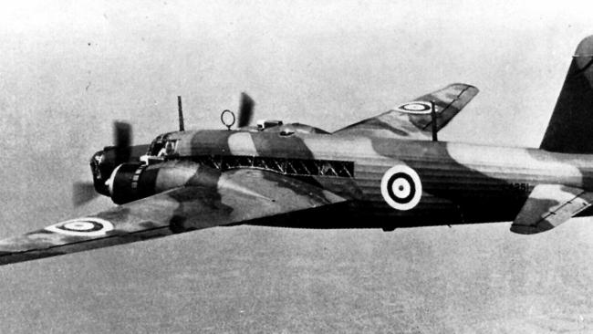 World War II (Two) Royal Air Force (RAF) Vickers Wellington III (Three) aircraft. British Armed Forces / Air Force Historical Picture: Supplied