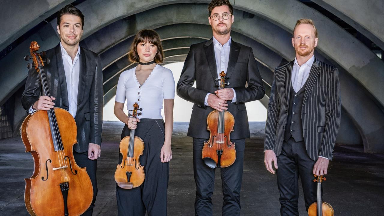 Australian String Quartet with their present line-up.