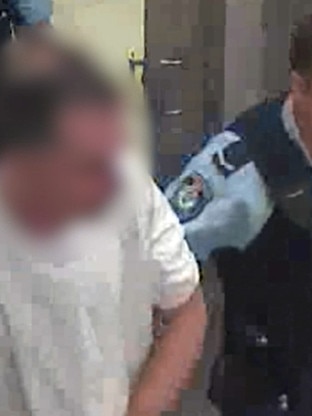 William Kershaw arrested by police after alleged assault on police officers. Credit: NSW Police