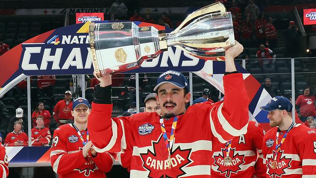 Trump’s message didn’t inspire as Canada proved too good. (Photo by Bruce Bennett/Getty Images)