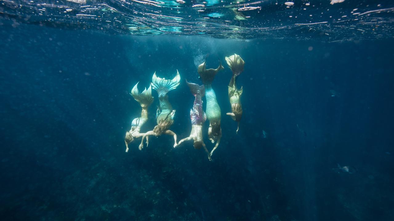 Mermaiding is an underwater sport gaining popularity. Picture: Supplied