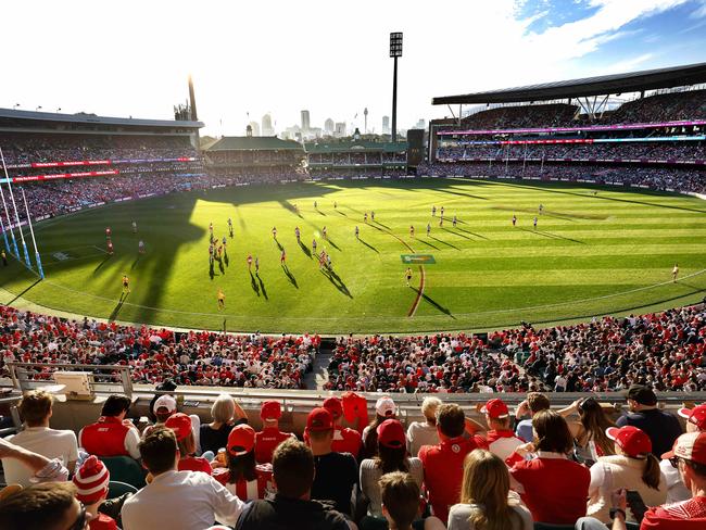 The SCG is a fortress for Sydney, but the decider will still be locked into the MCG. Picture: Phil Hillyard.