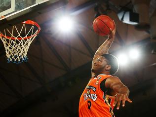 HE'S BACK: The human highlight reel returns to the Taipans