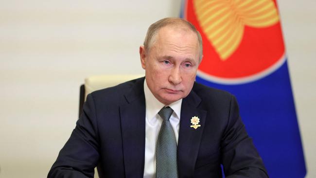 Vladimir Putin has not spoken publicly about HIV or AIDS since 2006. Picture: AFP